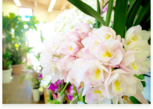 会場の装飾・装花